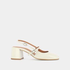 Jonak Square Toe Babies in Off-White sz 39